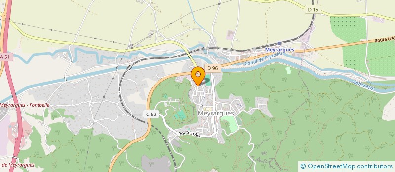 localisation de l'entreprise MONSIEUR DAVID GUILLON-COTTARD  MEYRARGUES