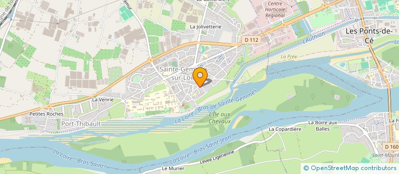 localisation de l'entreprise MONSIEUR DAVID GUILLOU  SAINTE-GEMMES-SUR-LOIRE