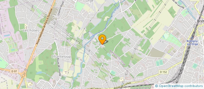 localisation de l'entreprise MONSIEUR DAVID GUILLOU  BRETIGNY-SUR-ORGE