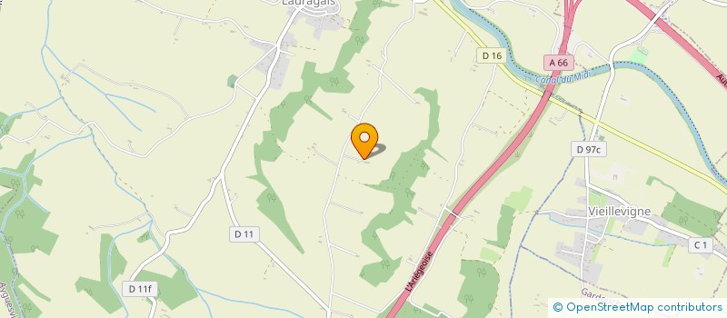 localisation de l'entreprise MONSIEUR DAVID GUINEHUT  MONTESQUIEU-LAURAGAIS