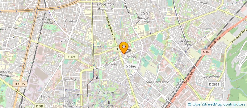 localisation de l'entreprise MONSIEUR DAVID GULDERE  GRENOBLE