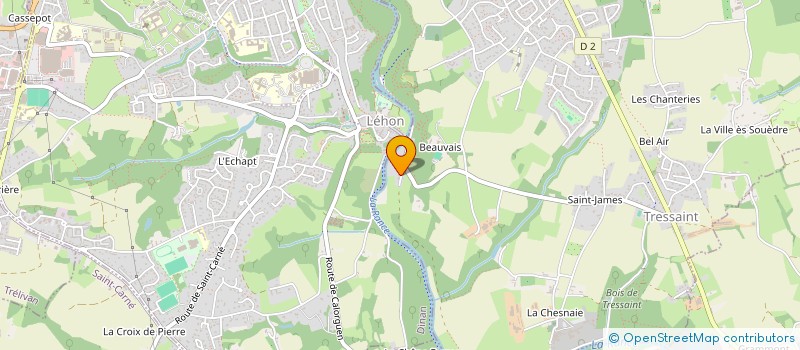 localisation de l'entreprise MONSIEUR DAVID GUYON  LANVALLAY