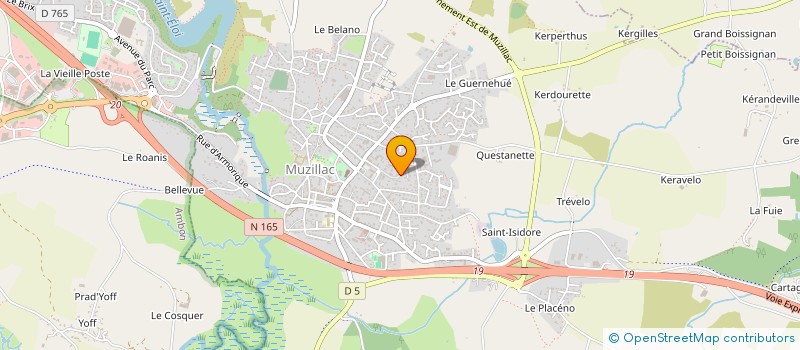 localisation de l'entreprise MONSIEUR DAVID GUYON à MUZILLAC