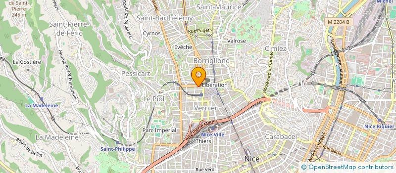 localisation de l'entreprise MONSIEUR DAVID HABIB à NICE
