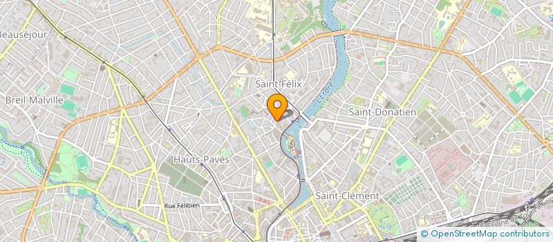 localisation de l'entreprise MONSIEUR DAVID HACOT à NANTES