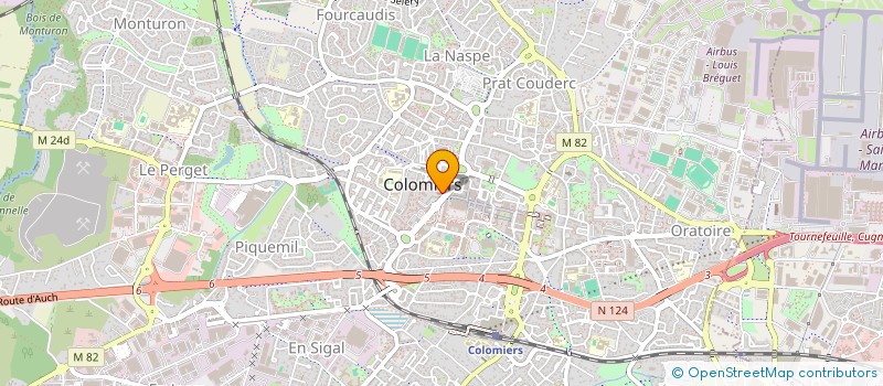 localisation de l'entreprise MONSIEUR DAVID HAIK à COLOMIERS