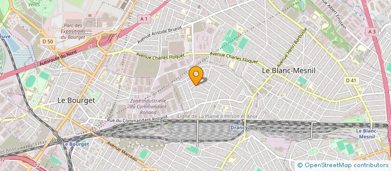 localisation de l'entreprise MONSIEUR DAVID HALFON  DRANCY