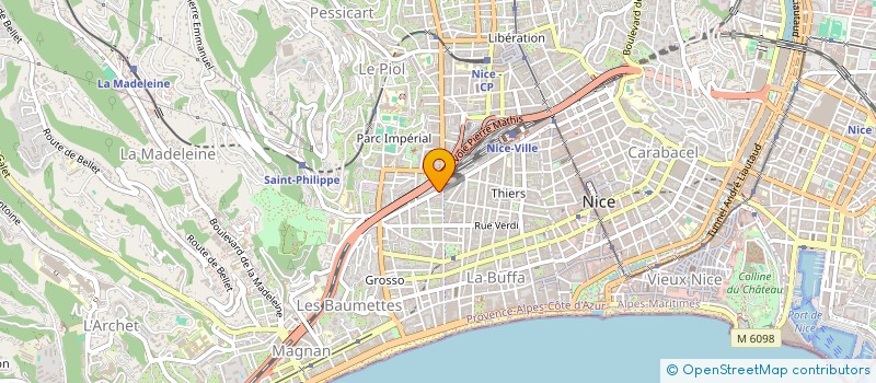 localisation de l'entreprise MONSIEUR DAVID HALIMI  NICE