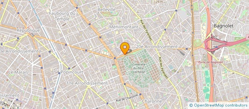 localisation de l'entreprise MONSIEUR DAVID HAMBERT  PARIS