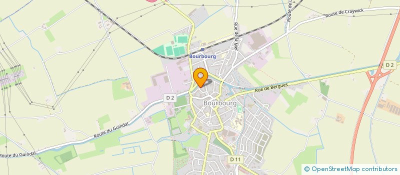 localisation de l'entreprise MONSIEUR DAVID HAMIAU  BOURBOURG