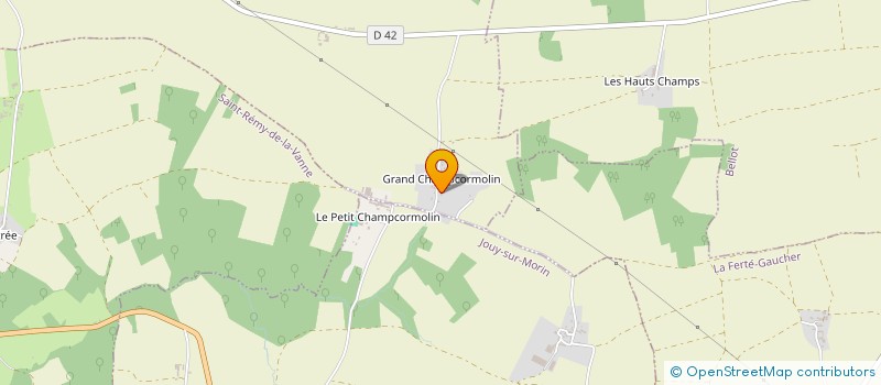 localisation de l'entreprise MONSIEUR DAVID HAMON  SAINT-LEGER