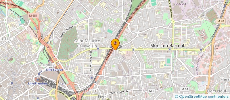 localisation de l'entreprise MONSIEUR DAVID HARDY  MONS-EN-BARUL