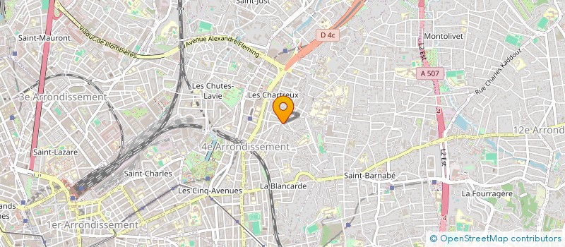localisation de l'entreprise MONSIEUR DAVID HARMAND à MARSEILLE