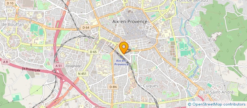 localisation de l'entreprise MONSIEUR DAVID HARRAR à AIX-EN-PROVENCE