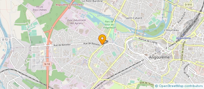 localisation de l'entreprise MONSIEUR DAVID HART  AMBARES-ET-LAGRAVE