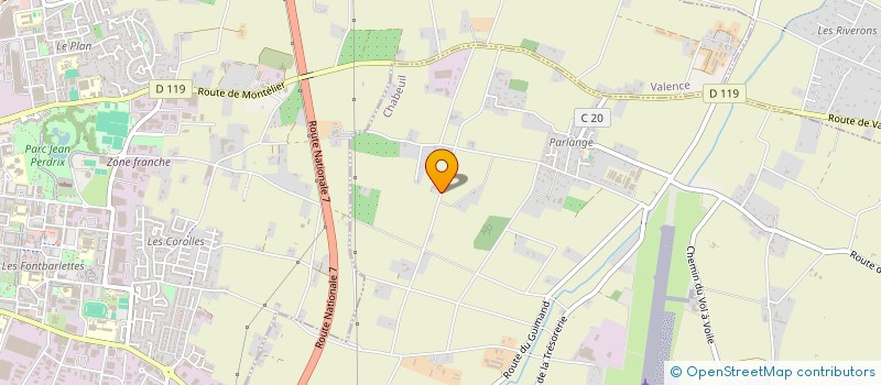 localisation de l'entreprise MONSIEUR DAVID HARUTYUNYAN à CHABEUIL