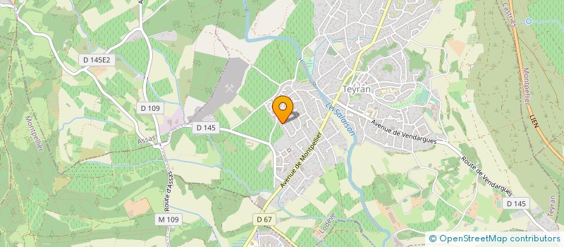 localisation de l'entreprise MONSIEUR DAVID HAUDIQUET  TEYRAN