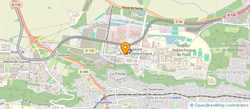 localisation de l'entreprise MONSIEUR DAVID HAYOT à PALAISEAU