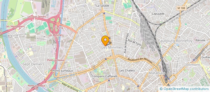 localisation de l'entreprise MONSIEUR DAVID HEJDUK  TOULOUSE