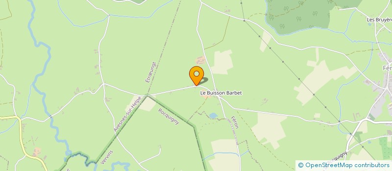 localisation de l'entreprise MONSIEUR DAVID HELBECQUE  FERON