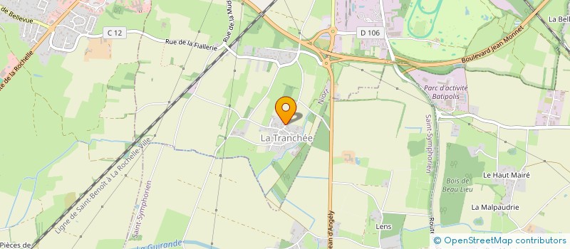 localisation de l'entreprise MONSIEUR DAVID HELFRICK  NIORT