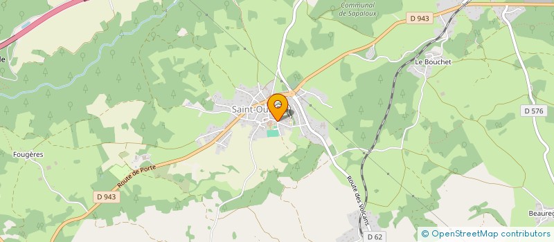 localisation de l'entreprise MONSIEUR DAVID HELFRID  SAINT-OURS