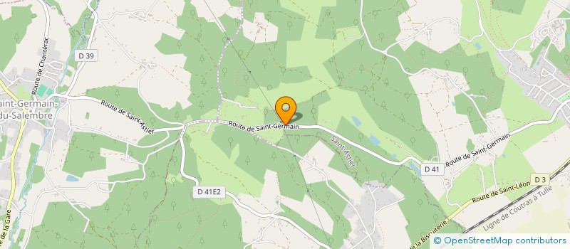 localisation de l'entreprise MONSIEUR DAVID HELFRITT  SAINT-ASTIER