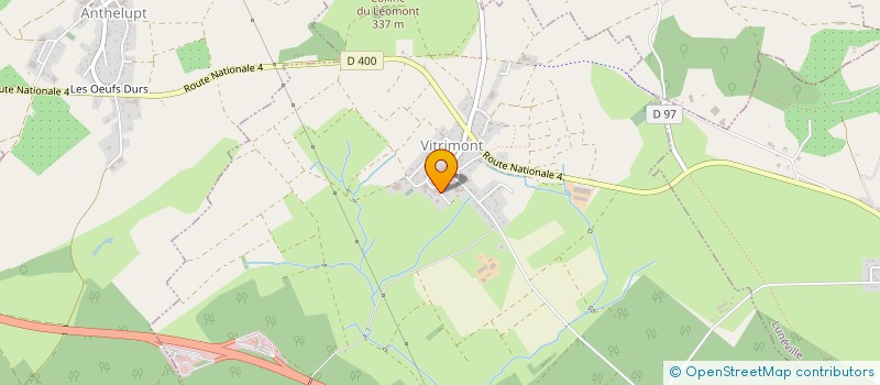 localisation de l'entreprise MONSIEUR DAVID HEMMER  VITRIMONT