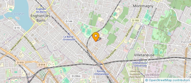 localisation de l'entreprise MONSIEUR DAVID HENDRE  MARGENCY