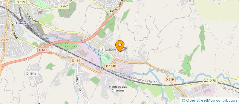 localisation de l'entreprise MONSIEUR DAVID HENKART  SAINT-DESIR