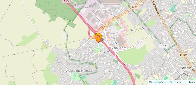 localisation de l'entreprise MONSIEUR DAVID HENRARD  PETITE-FORET