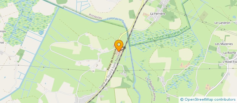 localisation de l'entreprise MONSIEUR DAVID HERBELOT  DONGES