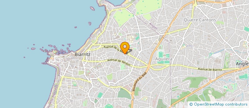 localisation de l'entreprise MONSIEUR DAVID HERRERA BUSTOS à BIARRITZ