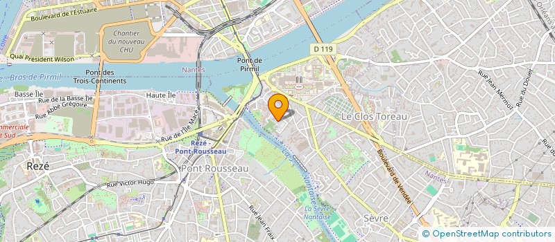 localisation de l'entreprise MONSIEUR DAVID HERSOC à NANTES