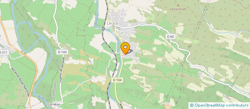 localisation de l'entreprise MONSIEUR DAVID HEYNDRICKX  ROUFFIAC-D'AUDE