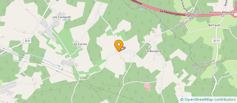 localisation de l'entreprise MONSIEUR DAVID HIVERT  SAINT-MARTIN-DE-GURSON