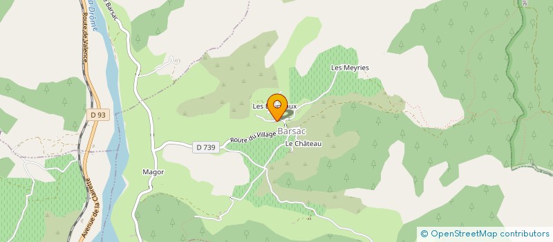 localisation de l'entreprise MONSIEUR DAVID HOEKSTRA  BARSAC