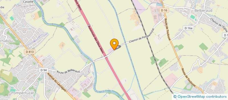 localisation de l'entreprise MONSIEUR DAVID HONG  POMPERTUZAT