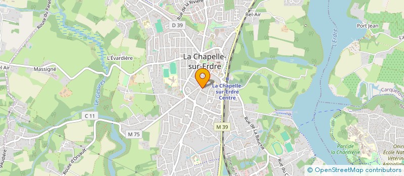 localisation de l'entreprise MONSIEUR DAVID HORLAVILLE à LA CHAPELLE-SUR-ERDRE