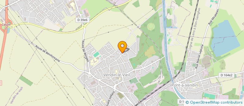 localisation de l'entreprise MONSIEUR DAVID HOTOIS  VENDIN-LE-VIEIL