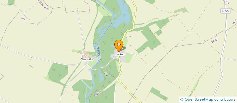 localisation de l'entreprise MONSIEUR DAVID HOTTIAUX  BULLES