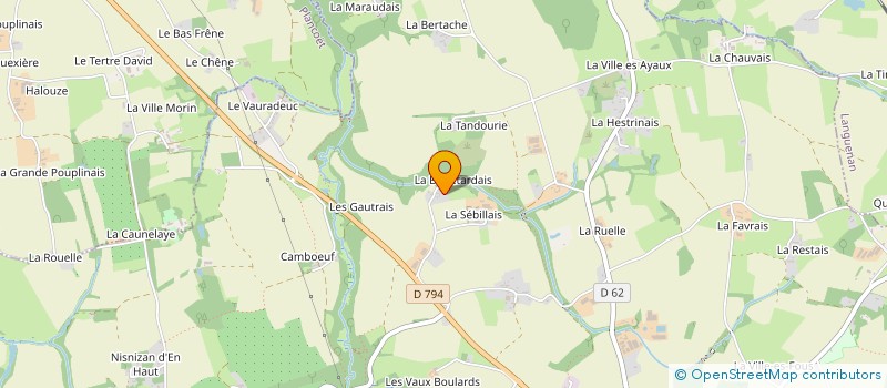 localisation de l'entreprise MONSIEUR DAVID HOTZ  CORSEUL