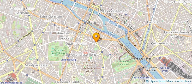 localisation de l'entreprise MONSIEUR DAVID HOUDUSSE  PARIS