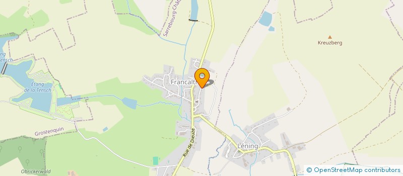 localisation de l'entreprise MONSIEUR DAVID HOUOT  FRANCALTROFF