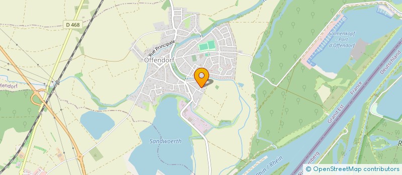 localisation de l'entreprise MONSIEUR DAVID HUBER  OFFENDORF