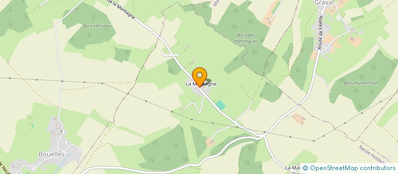 localisation de l'entreprise MONSIEUR DAVID HUCHET  NESLE-HODENG