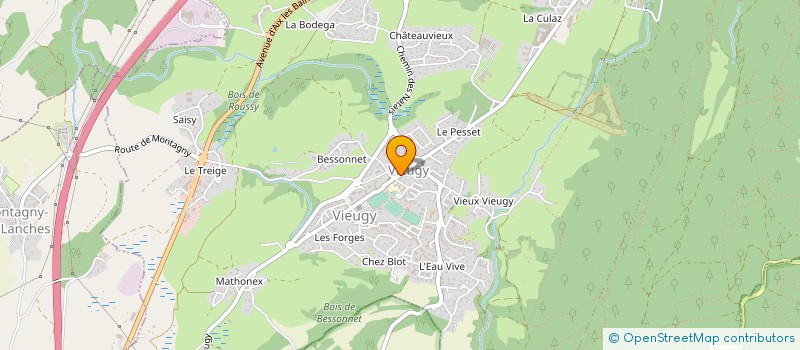localisation de l'entreprise MONSIEUR DAVID HUDRY à ANNECY