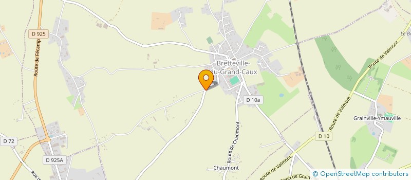 localisation de l'entreprise MONSIEUR DAVID HUE  BRETTEVILLE-DU-GRAND-CAUX