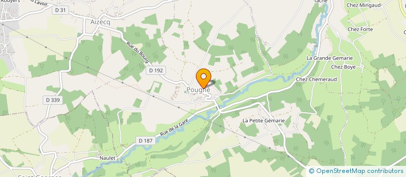 localisation de l'entreprise MONSIEUR DAVID HUGHES à NANTEUIL-EN-VALLEE