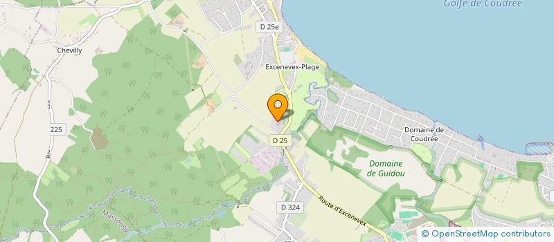 localisation de l'entreprise MONSIEUR DAVID HUMBERT  EXCENEVEX